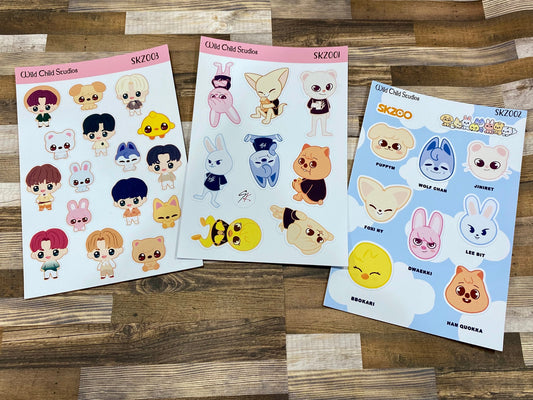 Stray Kids SKZ Planner Stickers