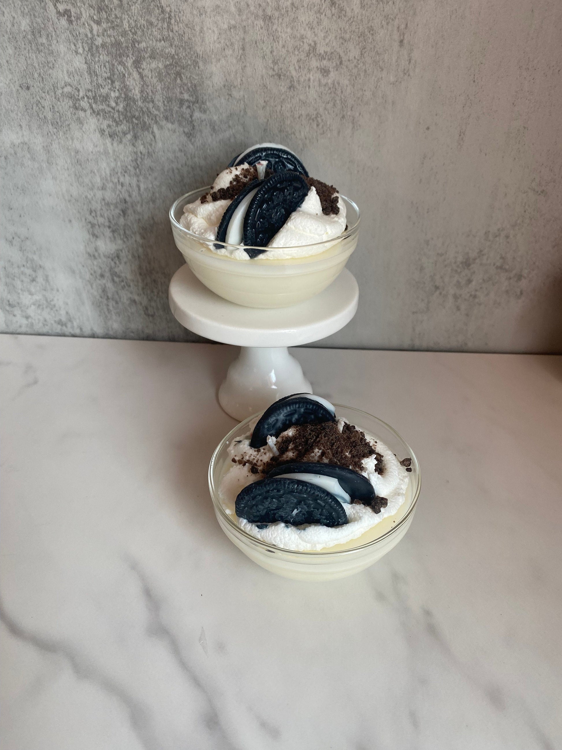 Cookies n Cream Sundae Mini Candle