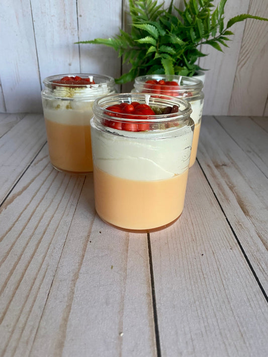 Pumpkin Pie Hand Poured Soy Candle 8 oz