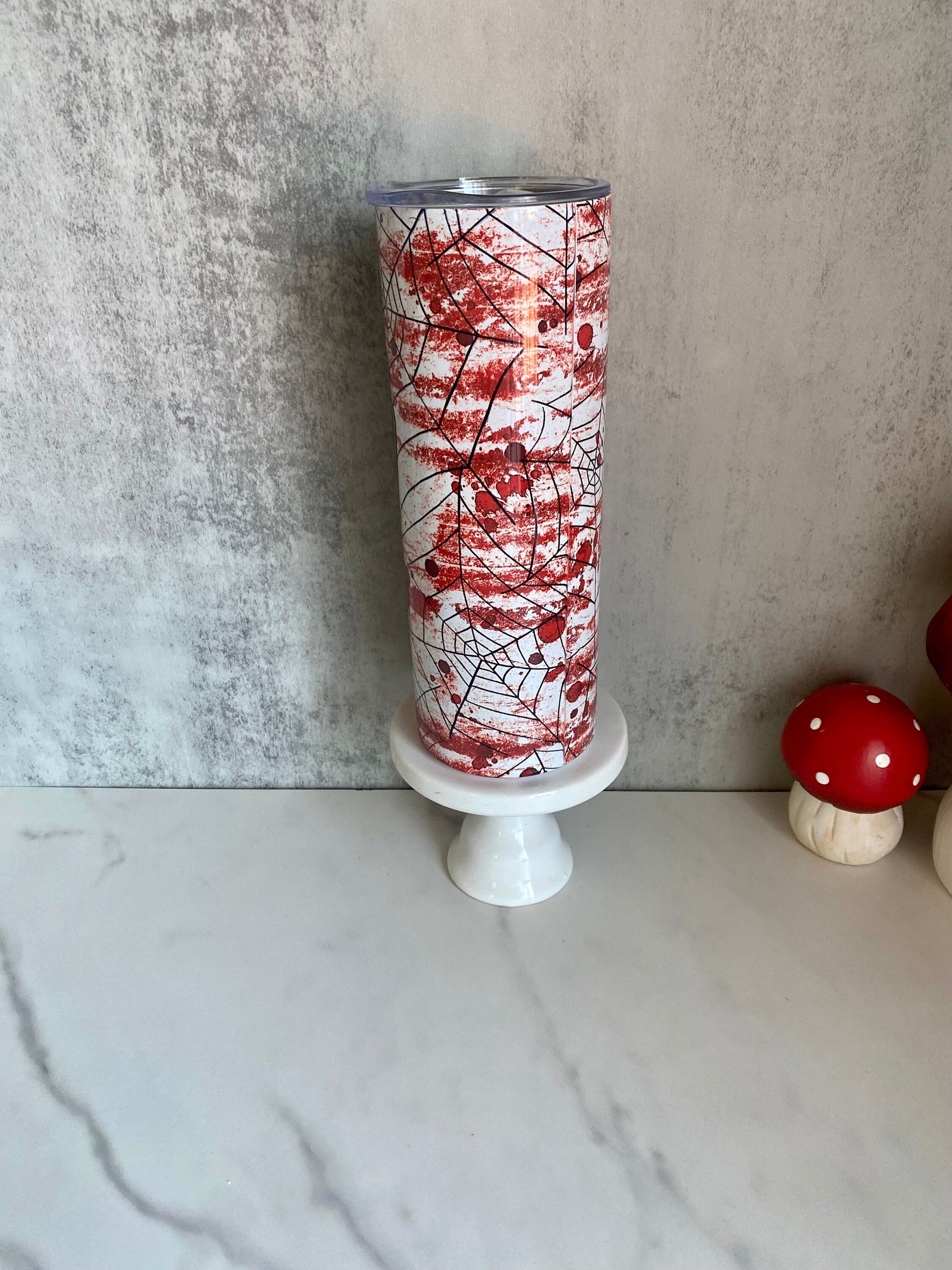 Spooky Bitch Season 20 oz Skinny Tumbler