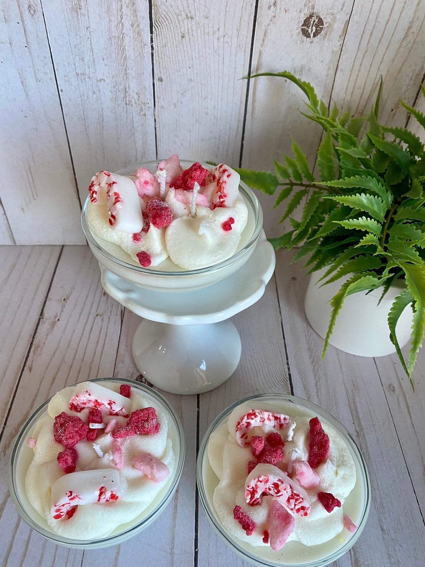 Peppermint Twist Mini Bowl Soy Candle