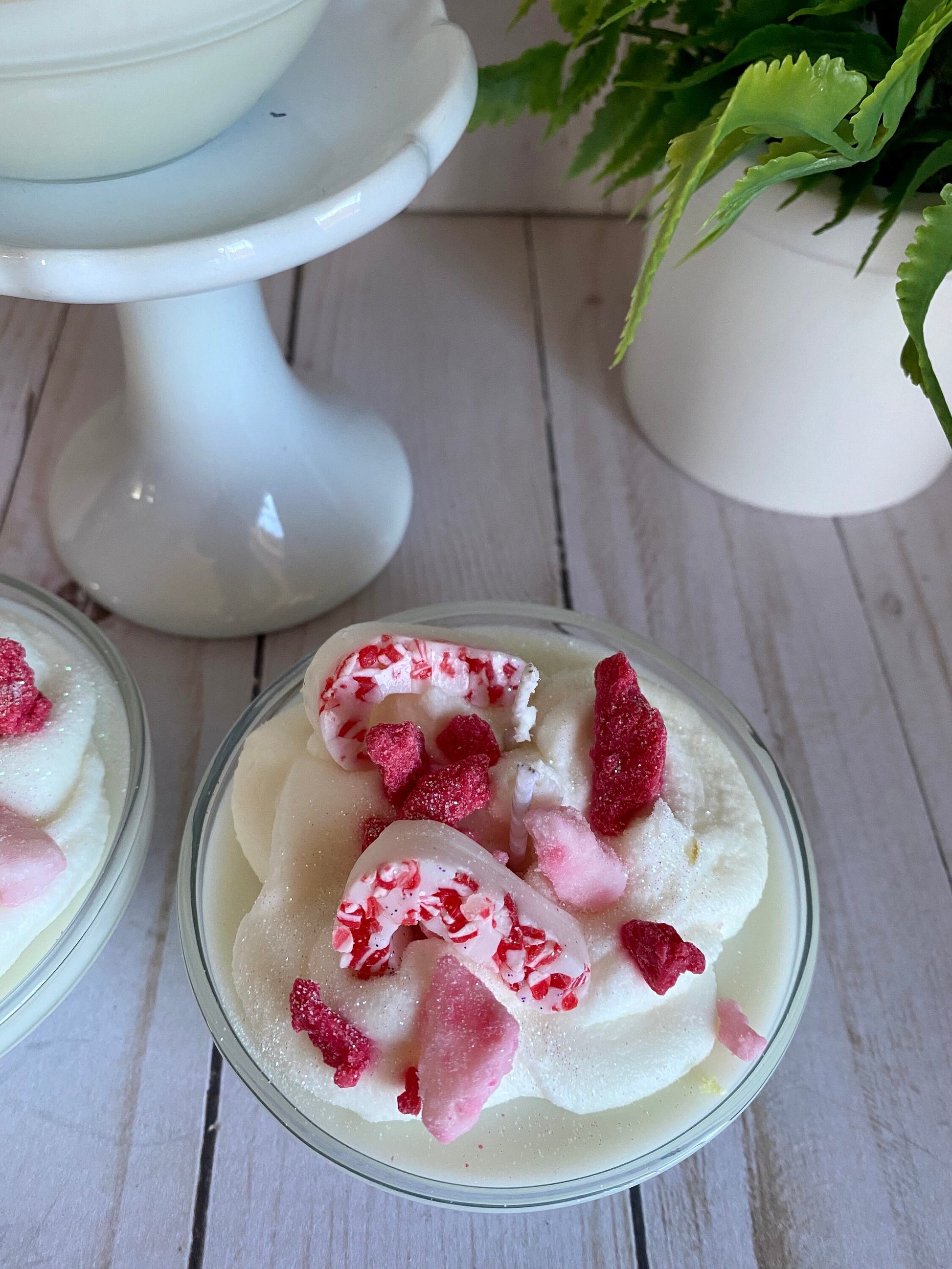 Peppermint Twist Mini Bowl Soy Candle