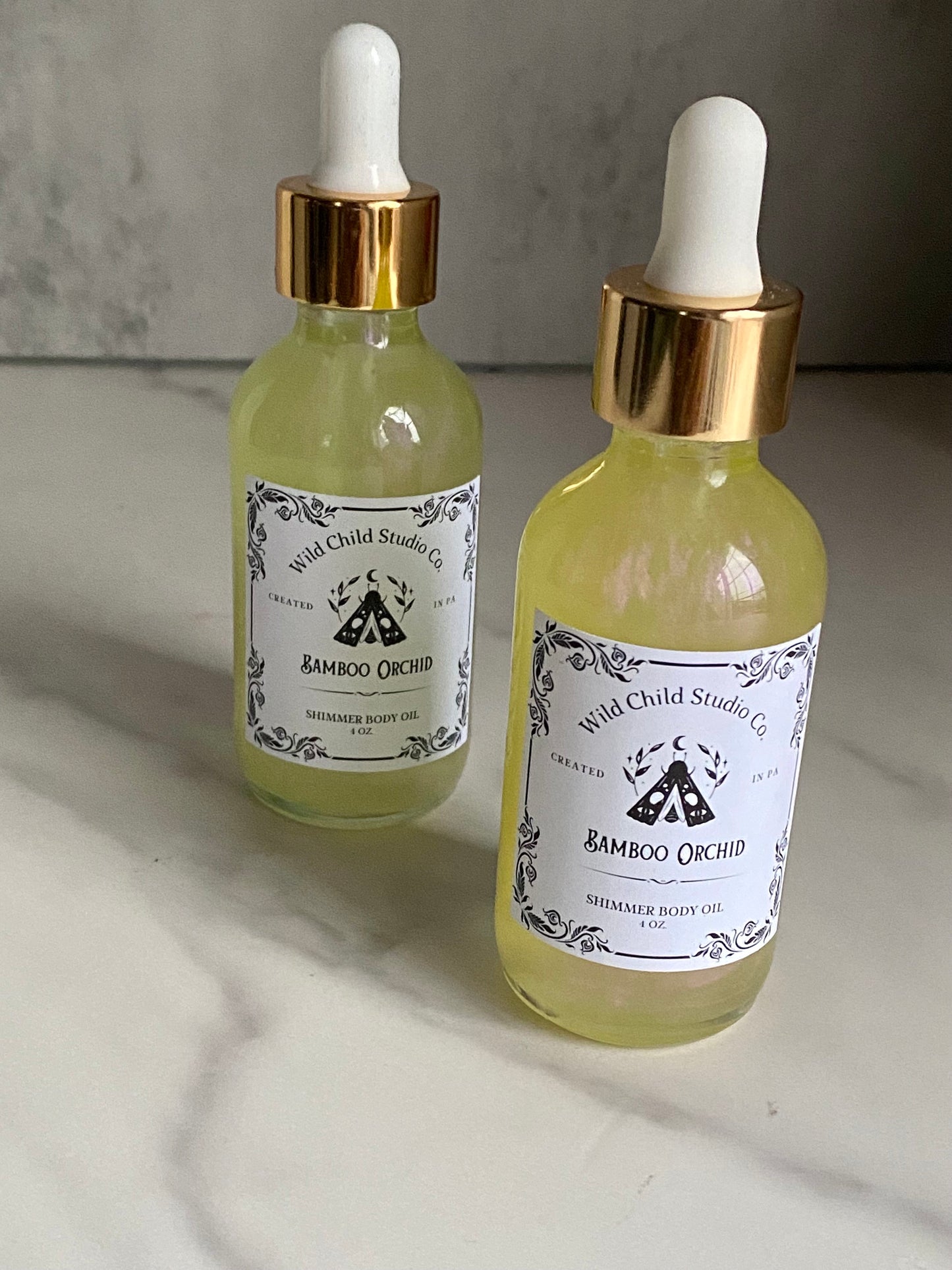 Bamboo & Orchid Shimmer Body Oil