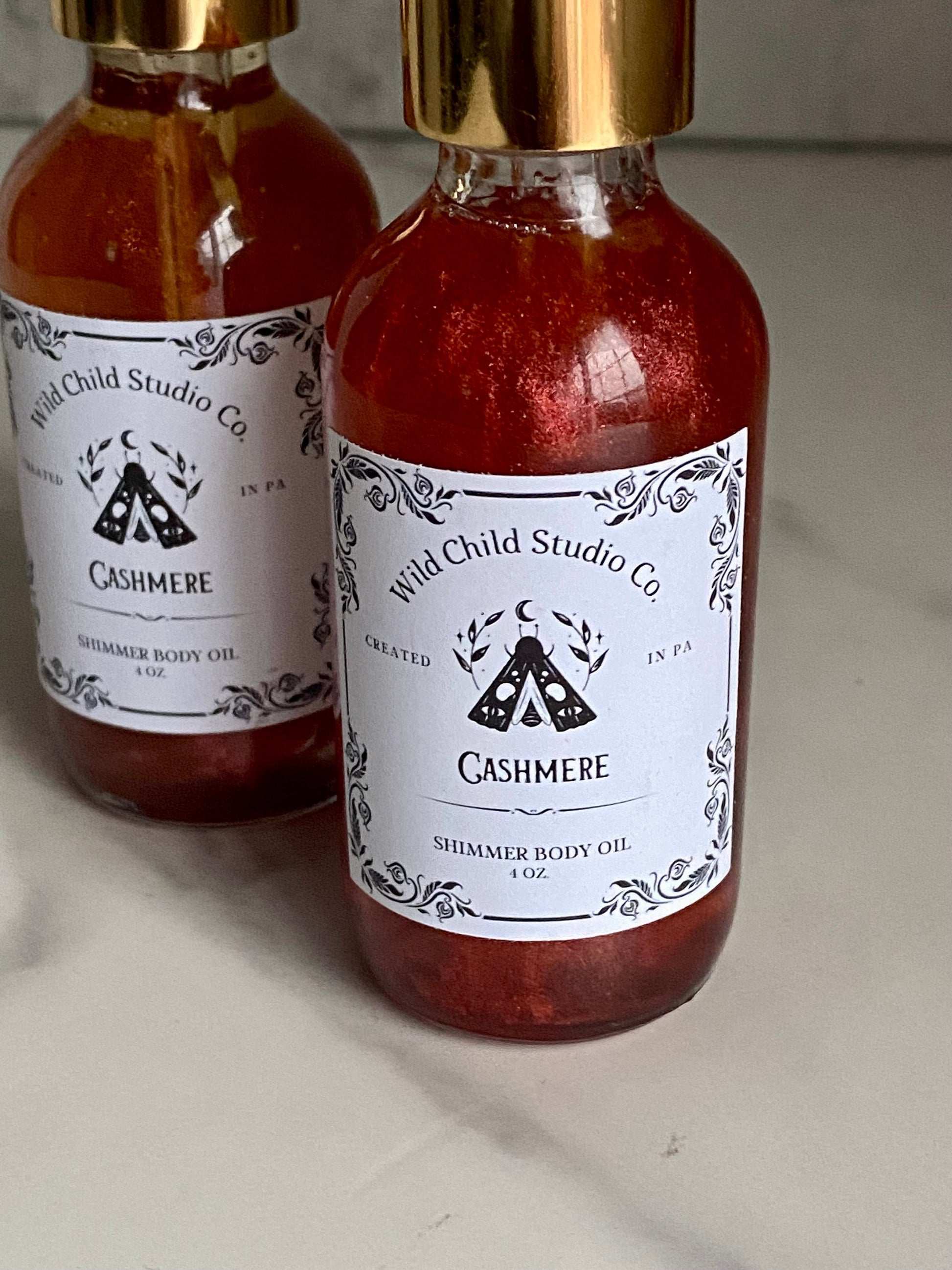 Cashmere Scented Shimmer Body Oil